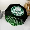 Автоматический зонт с принтом логотипа SE Palmeiras, 8 спиц, железный каркас, пластиковая ручка, подходит для путешествий на открытом воздухе и на каждый день, идеальный подарок