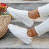 Fashion Little White Shoes for Women New Spring Version Lace-up Casual Shos Ladies Comfort Non-slip Flats Woman Sneakers Zapatillas
