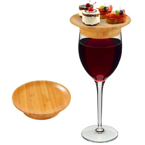 1/2/6 шт. бамбуковый бокал для вина, мясная доска, топпер, подставка для вина, крышка для бокала, держатель для закусок, украшение для бокала для вина для любителей вина