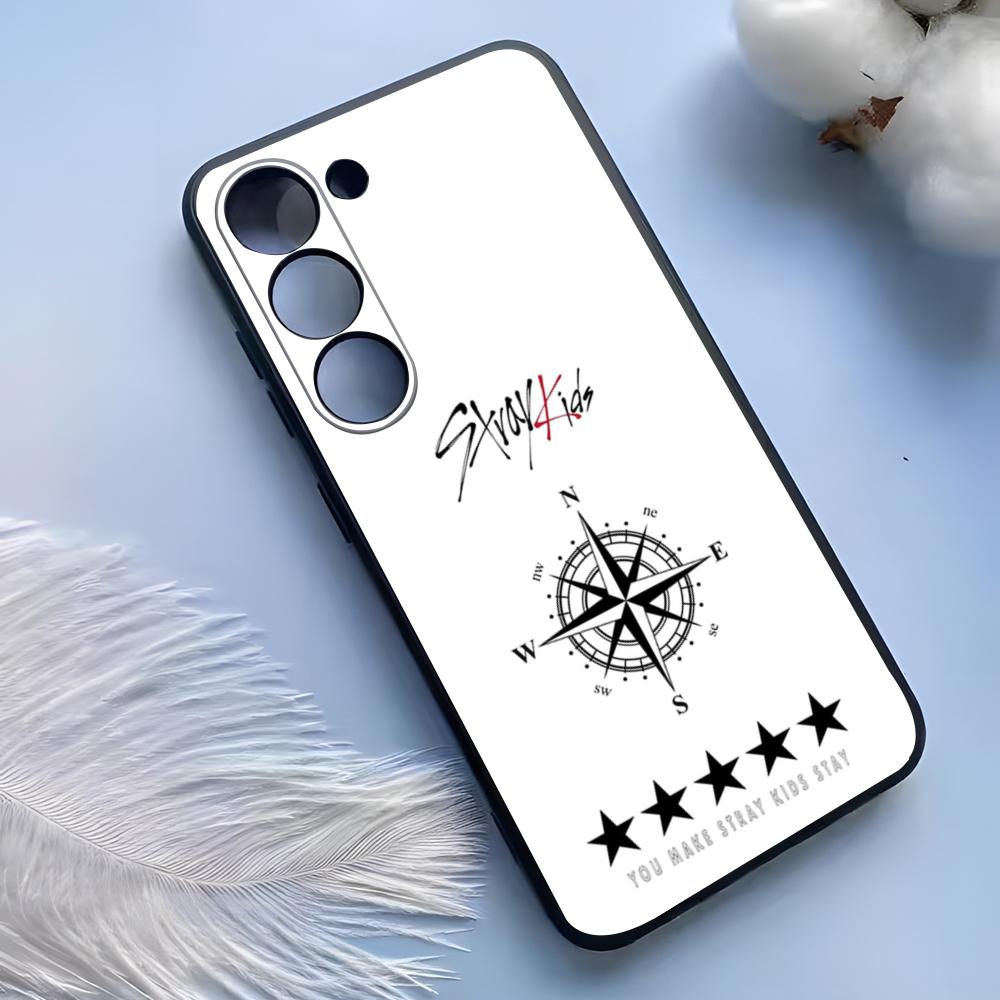 Модный Kpop S-Stray-Kids Чехол для телефона Samsung S25 Ultra S24 S23 S22 S21 S20 Plus Fe Galaxy A54 A53 A34 A25 Силиконовый чехол