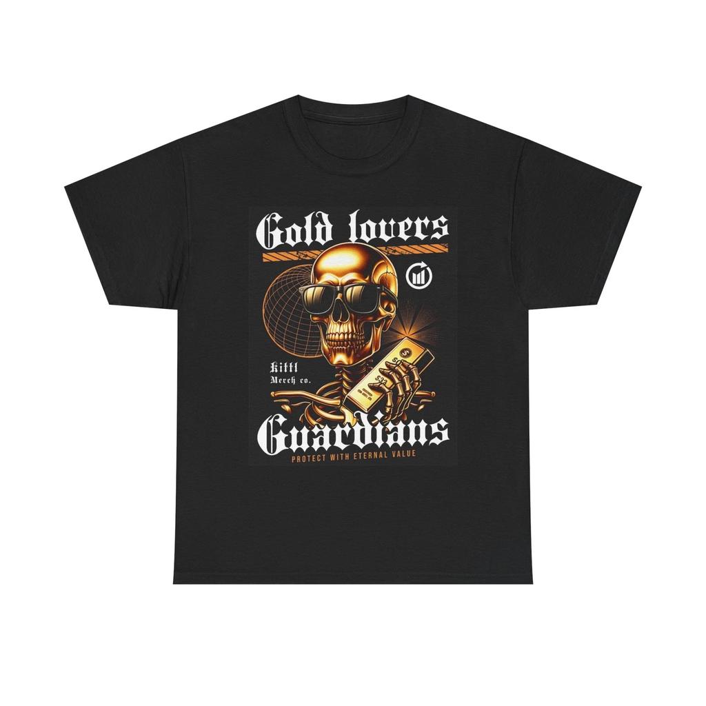 Men's and Women's T-shirts Gold Lovers Guardians Graphic
