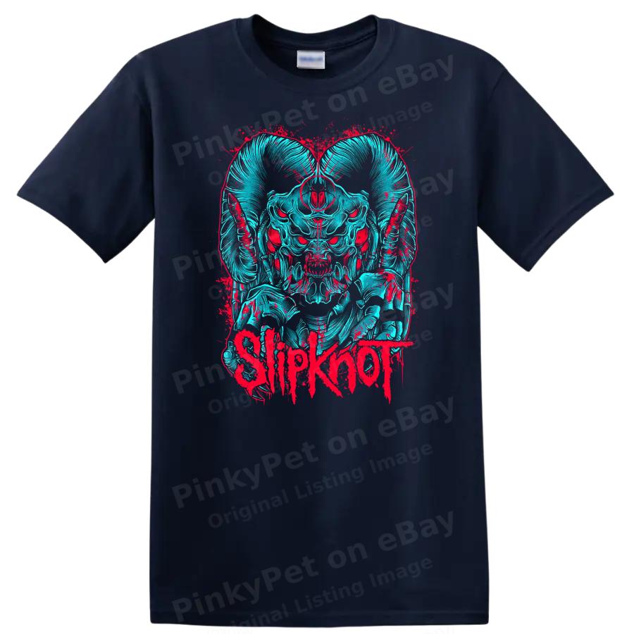 Skull Graphic Band T Shirt Heavy Metal Music Tee Distressed Design Cool