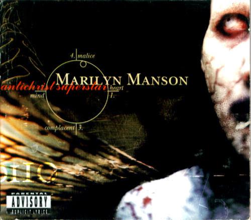 CD MARILYN MANSON Antichrist Superstar INTD90086 Nothing Records 1996 US Rock Used