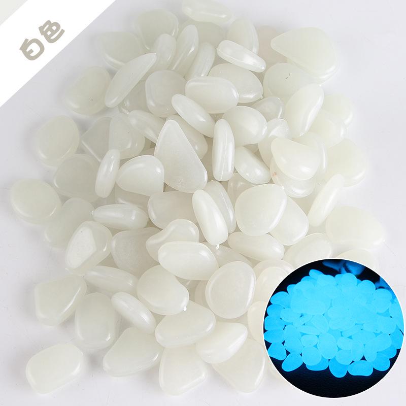 Luminous Garden Fish Tank Pebbles: Fluorescent Artificial Stone