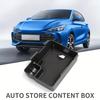 For MG MG3 -2025 Center Console Armrest Organizer Tray Durable ABS Black Storage Box With Divider Car Interior Accessories