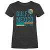 Gulf of Mexico Golfo De Mexico Est 1550 Retro Vintage Beach T-shirt