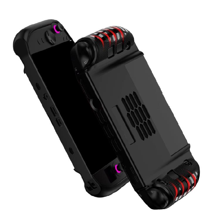 Silicone Case For Gaming Machine Enhancing Grip Texture Strategically Placed Cooling Vents Multiple Angle Positioning
