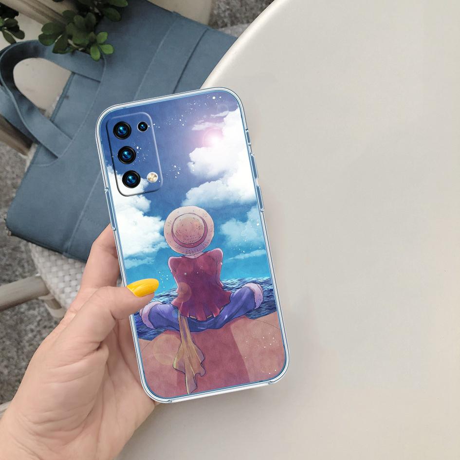 One Piece Luffy Soft Shell Transparent Phone Case for Samsung Galaxy A04 A04S A14 A23 A34 A54 M23 M33 M52 M53