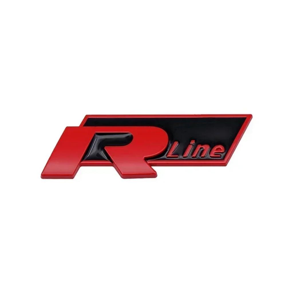 3D Металлическая Наклейка-Значок Логотип R RLine Эмблема на Задний Багажник Автомобиля Декаль Высококачественные Аксессуары для Стайлинга Экстерьера Автомобиля
