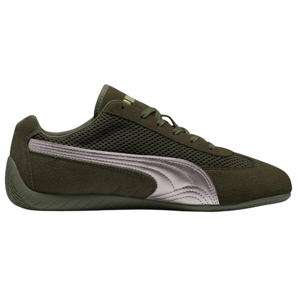 Puma Кроссовки Speedcat Низкие Повседневные Унисекс Темно-зеленый Серебристый 403902-04