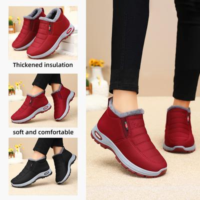 Хлопковая обувь новая женская обувь спортивные зимние ботинки утолщенный полиуретан большой размер хлопковые ботинки спортивные теплые короткие ботинки