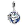 S925 Silver Handmade Tree of Life Sun World Peace Dove Charm Bracelet  Bead Jewelry Accessory