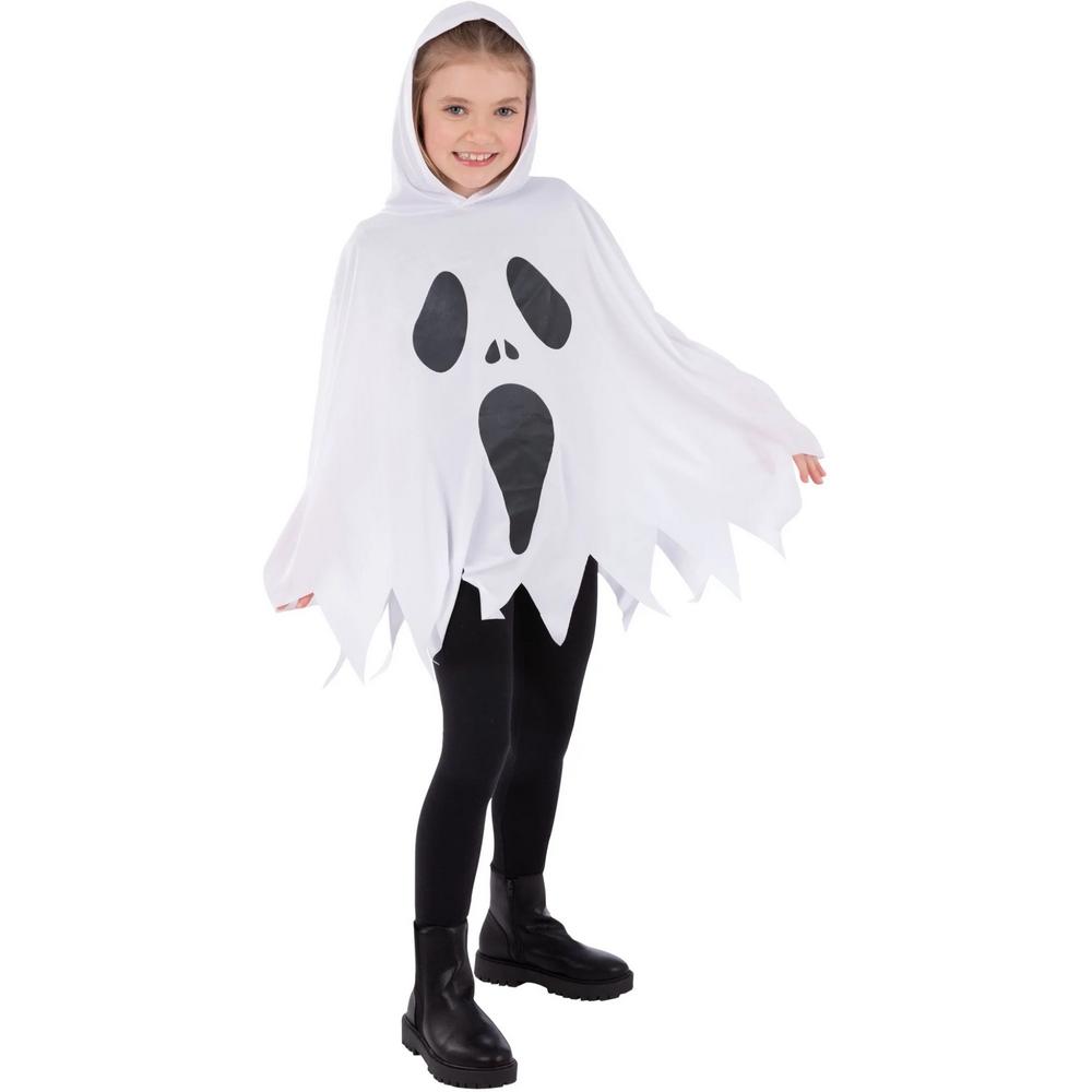 Smiffys Childrens/Kids Ghost Costume Poncho