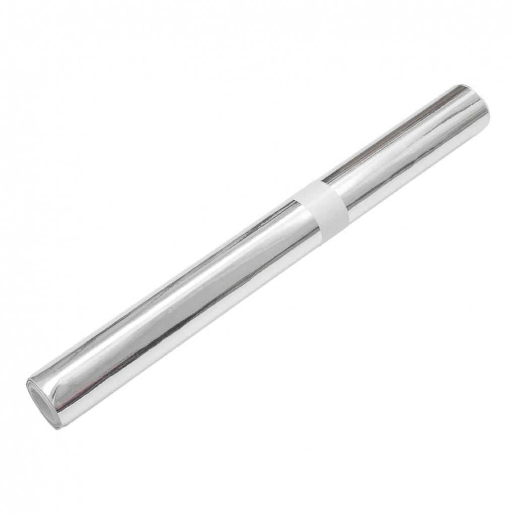 Серебристый хром Наклейка на автомобиль Зеркальная виниловая пленка Наклейка Защита от УФ-лучей Водонепроницаемая