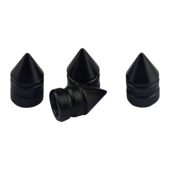 4 шт. стильный металлический корпус в форме башни, автомобильное колесо, воздушный клапан, пылезащитные колпачки, крышка