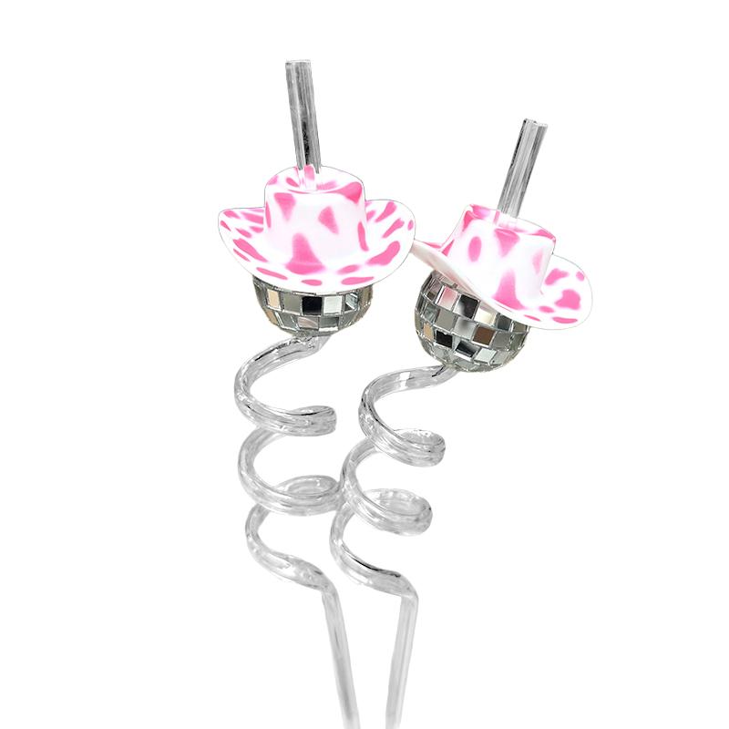 1 шт. диско-шляпа соломенная 70-е мини-ковбойская соломенная праздничная атрибутика зеркальный шар соломенная креативная красочная ковбойская шляпа соломенная креативная 26 см