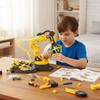 DIY Assembled Hydraulic Mechanical Arm 3IN1 Model Kit STEM Assembly Toys  Kids Technology Games