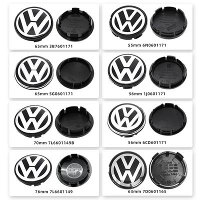 4 шт. 56 мм 63 мм 65 мм 70 мм Колпачки ступицы колеса автомобиля для VW Volkswagen Golf Polo Passat Touran CC B5 B6 B7 Jetta аксессуары