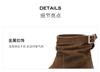Belle Fashion Comfortable Fashion Boots 2024 Winter New Casual Slimming Short Boots