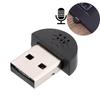 Recognition Laptop Desktop PC Notebook Mini USB 2.0 Mic Microphone Computer Microphones Voice Tube