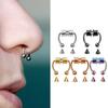 1PCS Stainless Steel Nose Rings Nose Hoop Nose Piercing Body Jewelry for Woman Man
