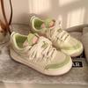 Женская обувь высокой ценности весна и лето универсальная дофаминовая подошва-маффин мягкая подошва сетчатая дышащая кампусный стиль женские кеды