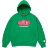 Supreme Performance Zip Up Hooded Sweatshirt Green