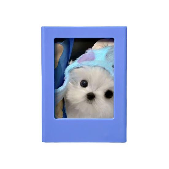 DIY Photo Frame Refrigerator Magnet 3-Inch Picture Holder Decorative Fridge Magnet Home Kitchen Office Whiteboard
