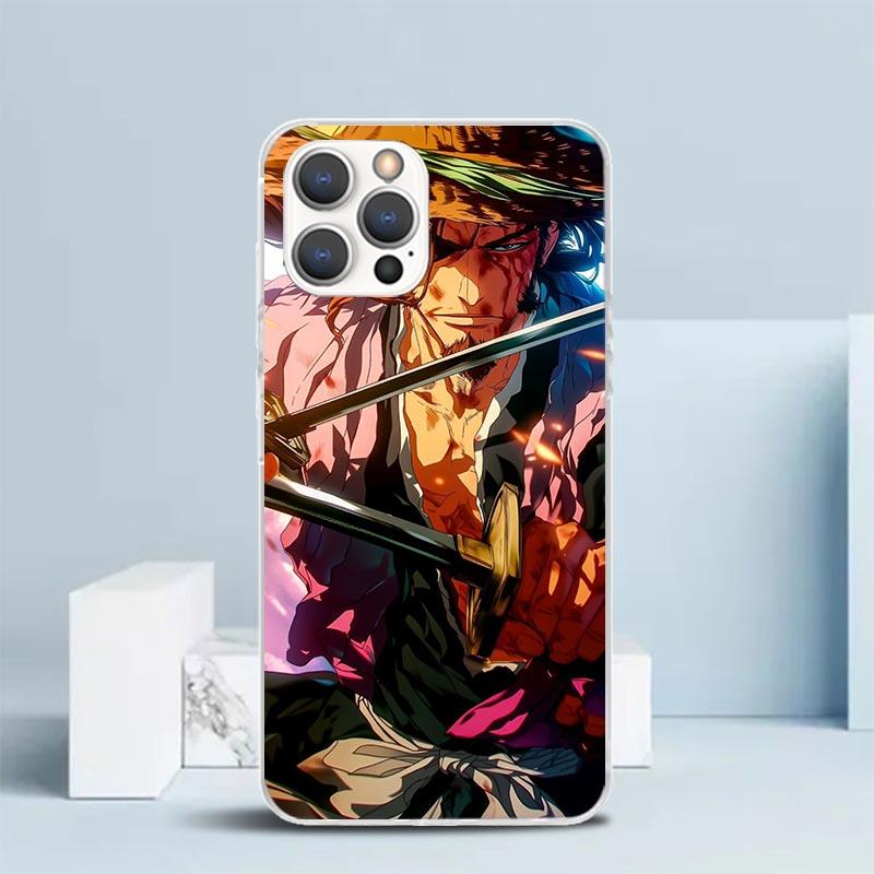 Чехол для телефона Bleach Кёраку Сюнсуй Для IPhone 16 17 Air 16E 15 14 Plus 13 Mini 12 11 Pro Max 7 8 + SE 2020 Мягкая задняя крышка из ТПУ 16