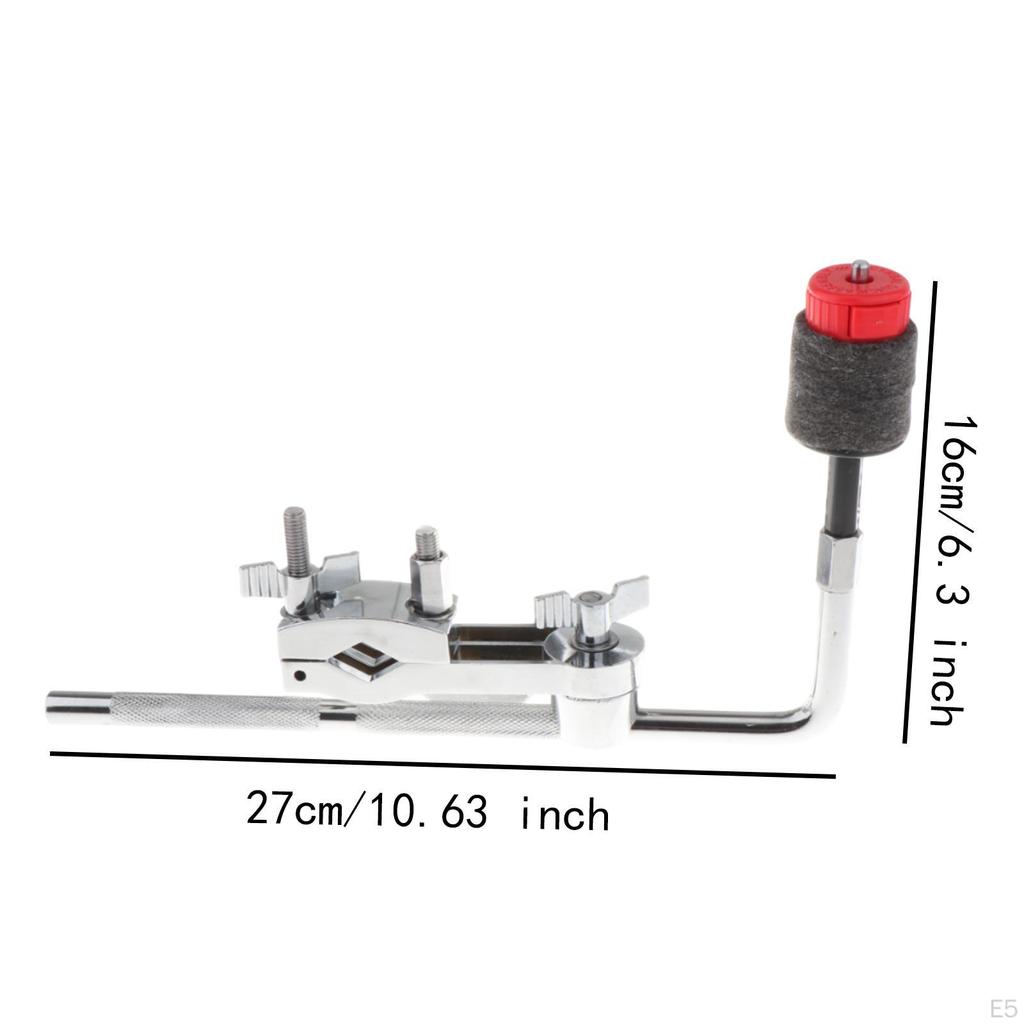 Удлинитель стойки для тарелок, зажим для крепления металлического музыкального инструмента, аксессуары для водных тарелок