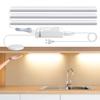 LED Under Cabinet Light with Penetrable Wood Hand Scan Motion Sensor Dimmable Smart Touch Switch Kitchen Bathroom Bar Night Lamp