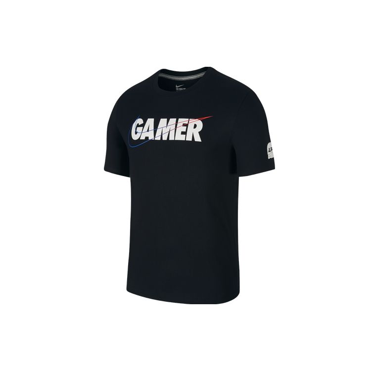 Nike LPL Collaboration League of Legends Pro League Футболка с короткими рукавами и рисунком, мужские топы, черный CT0472-010