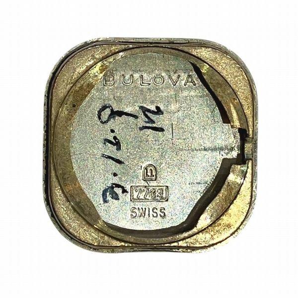 Б/у винтажные женские часы Bulova 4-35767 с ручным заводом