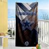 Dallas Customize Your Name Beach Towel Super Soft & Absorbent For Beach Bathroom Outdoor Swimming Pool Camping Picnic Yoga Diving Vacation Accessories