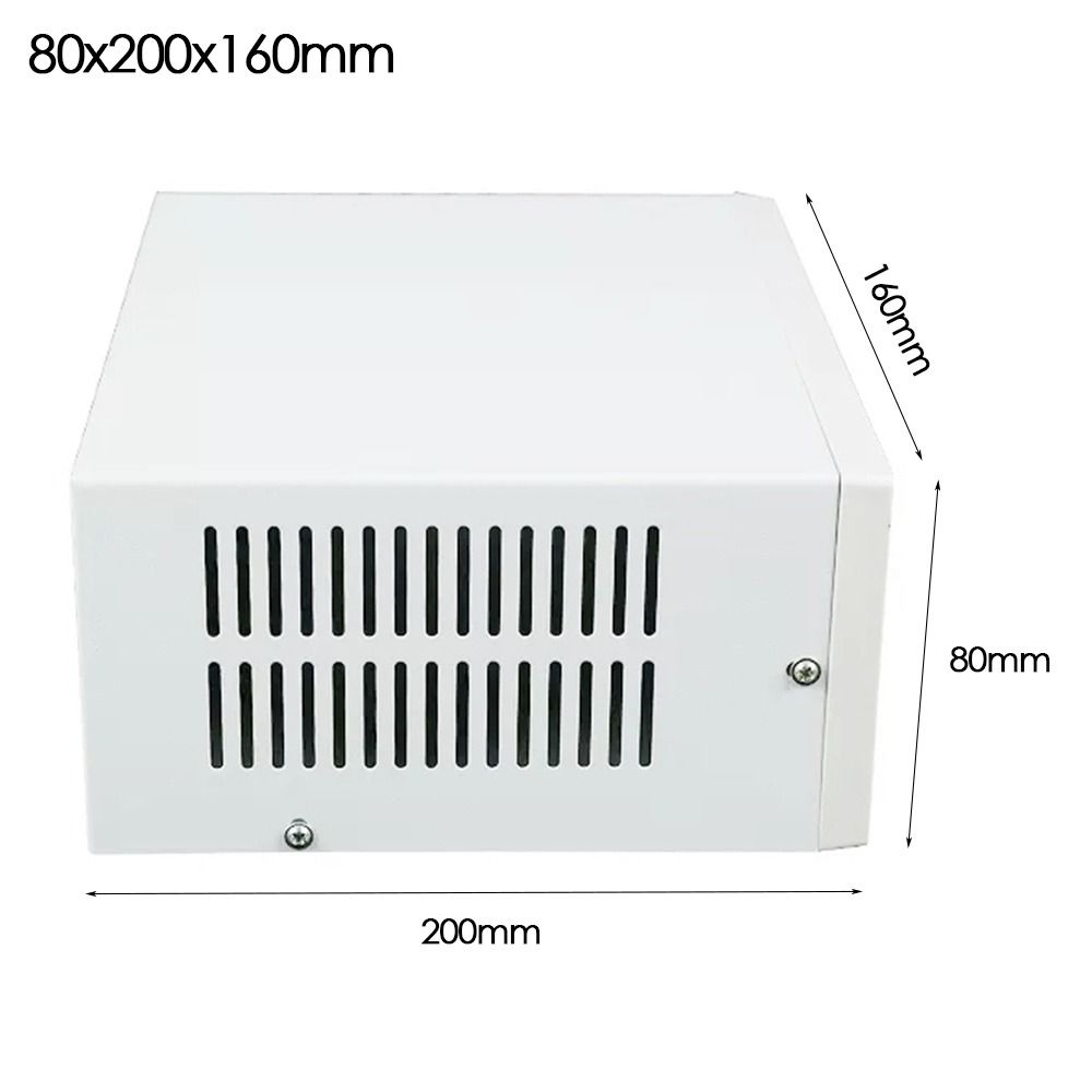 Indoor DIY Metal Electronics Enclosure Box Instrument Housing Junction Box Enclosure Project Case