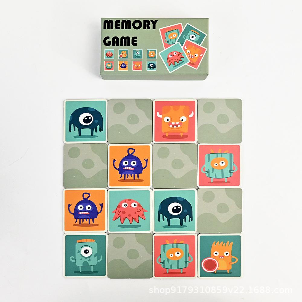 Memory Matching Game Cards, Brain Training Toys, Family Interactive Board Game, Kids Party Card Game