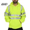 Outdoor Construction Worker Hoodie Reflective Safety 360 Degree Zones High Visibility Quick Dry Long Nocturnal Jogger Sleeves Top for Night