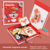 Деревянная магнитная игра-одевалка для детей с тематическими персонажами и профессиями для раннего развития