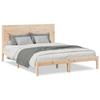 VidaXL Cadre de lit extra long sans matelas 160x210 cm bois massif 3309301