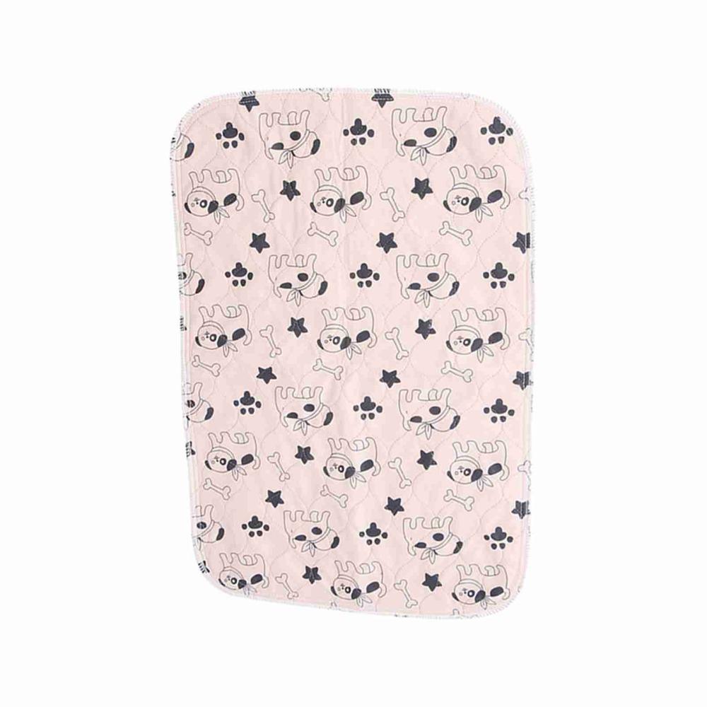 High Absorbency Reusable Pet Pee Pad Polyester Fabric Leak Proof Pet Mat Pet Cage Liner