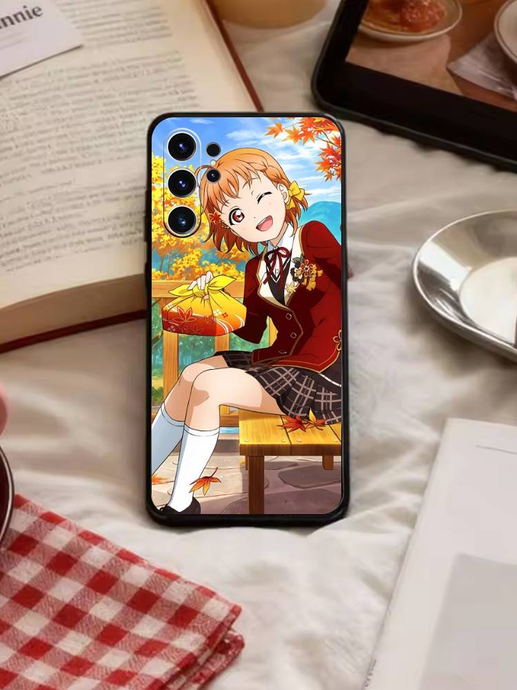 Kousaka Honoka-Love Live Чехол для телефона Samsung S26,S25,S24,S23,S22,S21,S20,Plus,Fe,Lite,Другие Черный Чехол