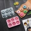 6 Holes Durable Baking Mold Reusable Different Shape Cookware