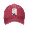 Friend TV Show Washed Denim Cap Casual Baseball Caps Adjustable Hat Summer Unisex Baseball Hats