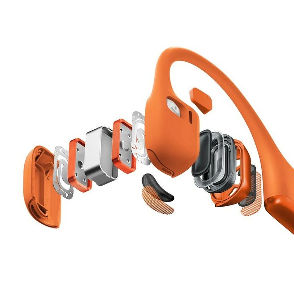 Shokz OpenRun Pro 2 Bone Conduction Headphones 12h Battery Orange