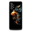 Милый Чехол для Телефона с Рыбкой для Samsung Galaxy A15 A14 A25 A54 A34 A51 A71 A73 A32 A52 A52S A11 A21S A31 A41 5G Мягкий Чехол Capas Сумки