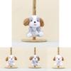Plush Dog Keychain With Cotton Filling For Bag Decor And Gift For Kids