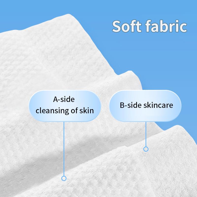 Одноразовое полотенце для лица с жемчужным узором, 100% хлопковая салфетка, мягкая, очищающая, многоразовая, влажная, сухая, для снятия макияжа, одноразовое полотенце для лица