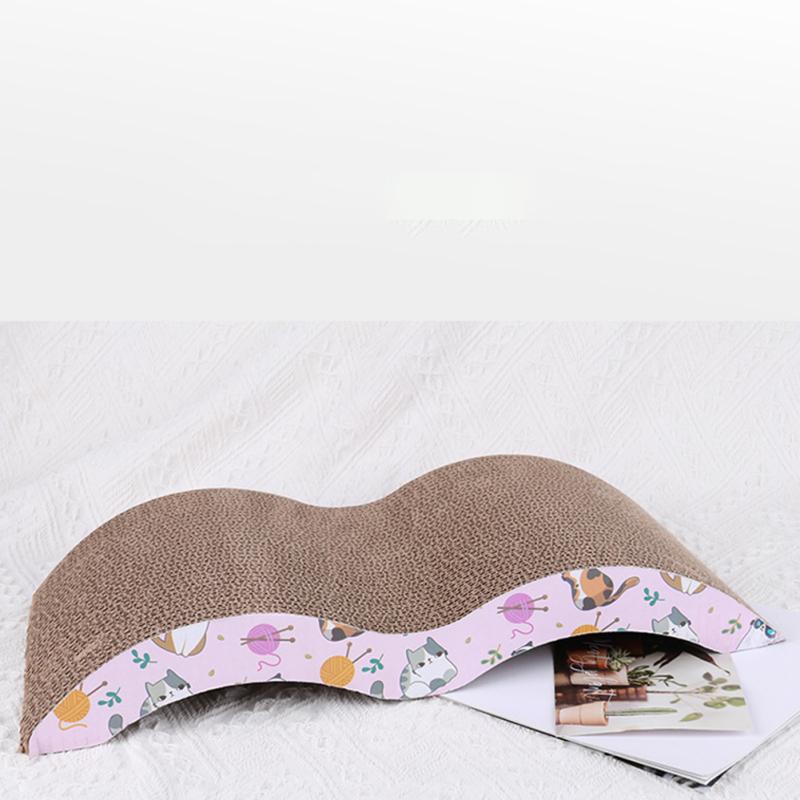 Когтеточка для кошек, шлифовальная машина для когтей из гофрированной бумаги, износостойкая, устойчивая к царапинам, когтеточка для кошек, игрушка для домашних животных