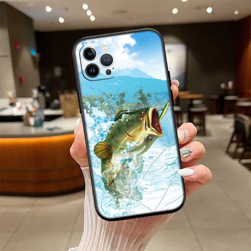 RE4 Angling Go Fishing Phone Case for Samsung Galaxy S20 S21 S22 Ultra FE + Plus A21S A22 A24 A25 A26 A30 A30S A31