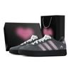 Индивидуальные шары Adidas BARREDA с сердцебиением, Сердечная коробка, Низкие кеды Армии Германии, Унисекс, Розовый, Серый, KH6999(Команда773--)